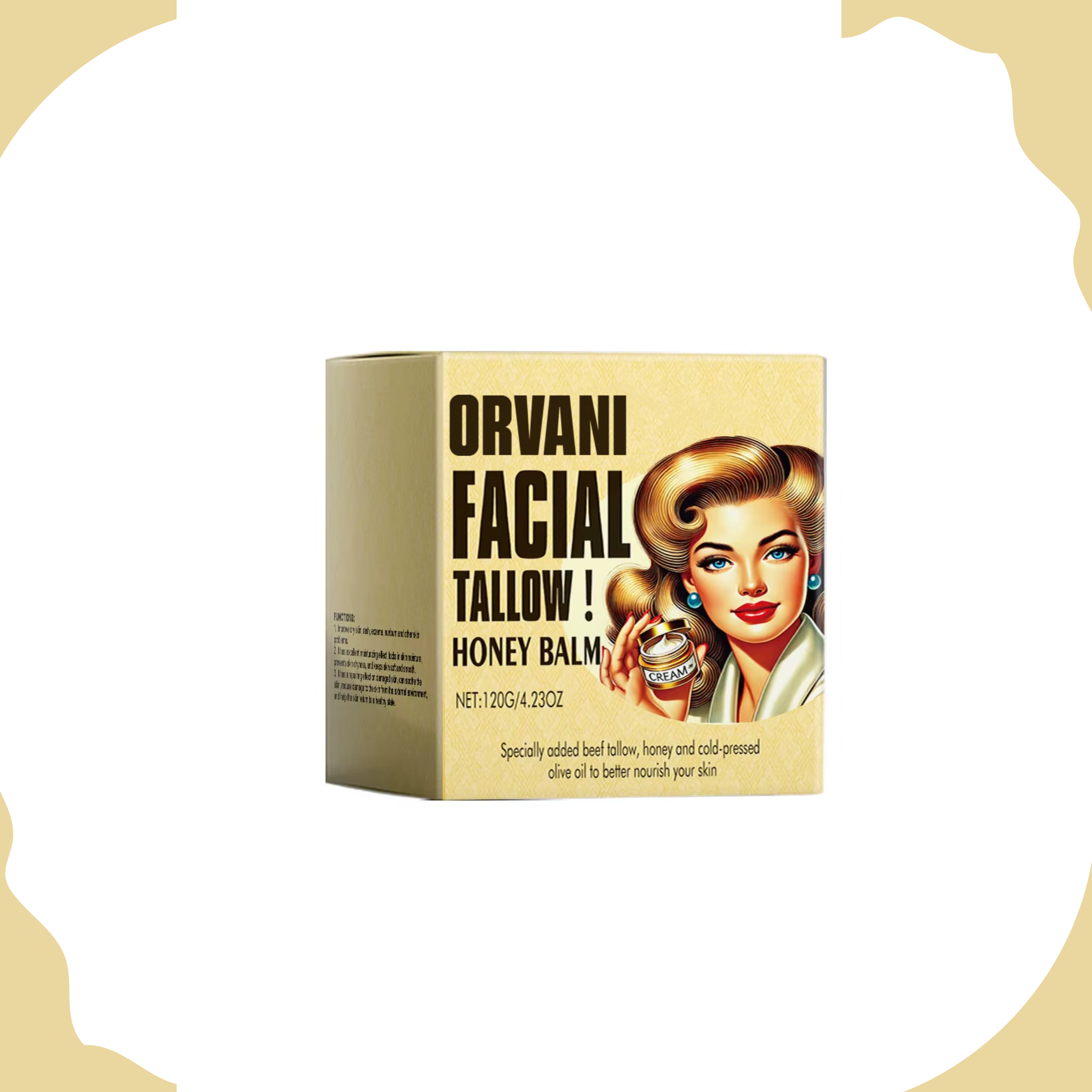 Orvani Beef Tallow & Honey Face Cream